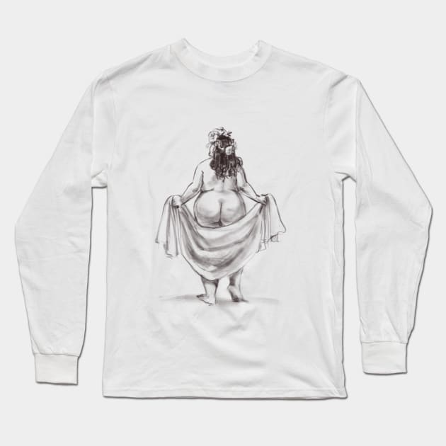 Goddess Long Sleeve T-Shirt by Marianna Raskin